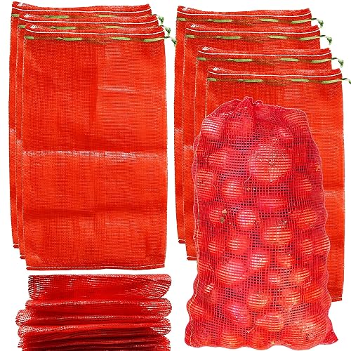 SRXES 24 Pack 20'' x 14'' Mesh Onion Bags