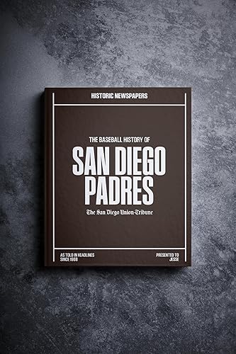 Personalized Baseball History Book - Sports Fan Gift - A