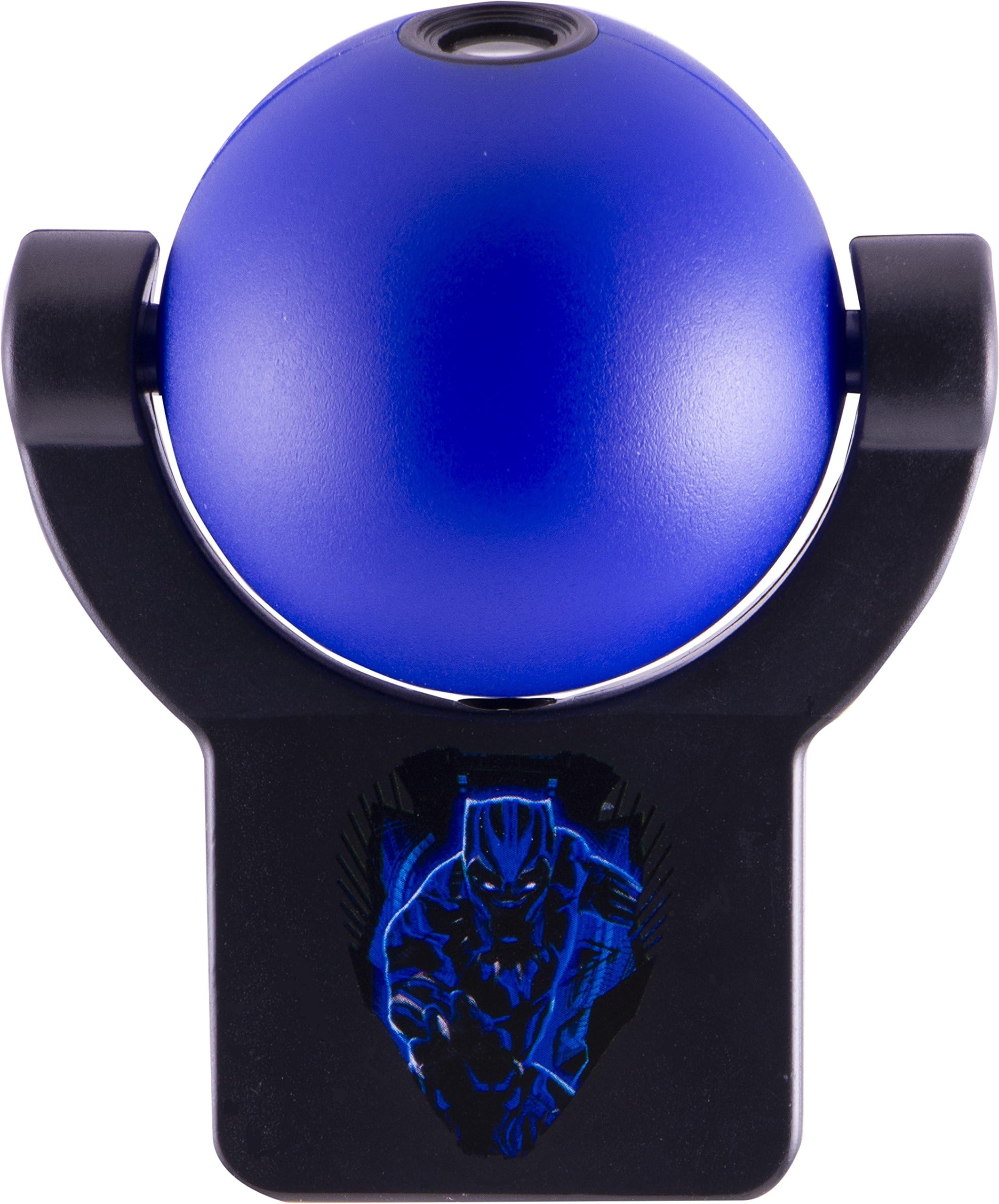 Projectables 40980 Black Panther LED Plug-in Night Light Collector’s Edition, Marvel Comics Character onto Ceiling, Wall or Floor