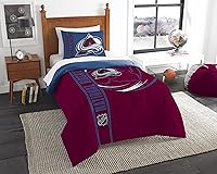 Vista 10 de Juego de edredón y funda de almohada para cama individual o matrimonial/queen, con licencia oficial de la NHL