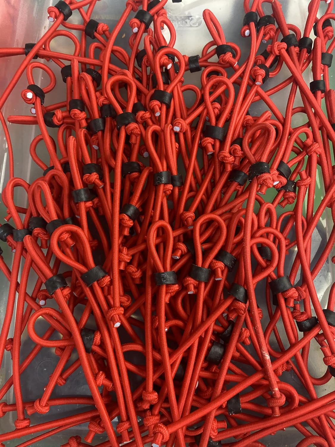 100 Pack 1/8" Red Snoods