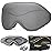 BeHoomi Sleep Mask, Premium Eye Mask for Sleeping, Completely Blackout, Superior Soft Comfort, Upgraded 3D Ergonomic Designed Sleeping Mask for Home, Office, Travel, Meditation, Yoga, Grey