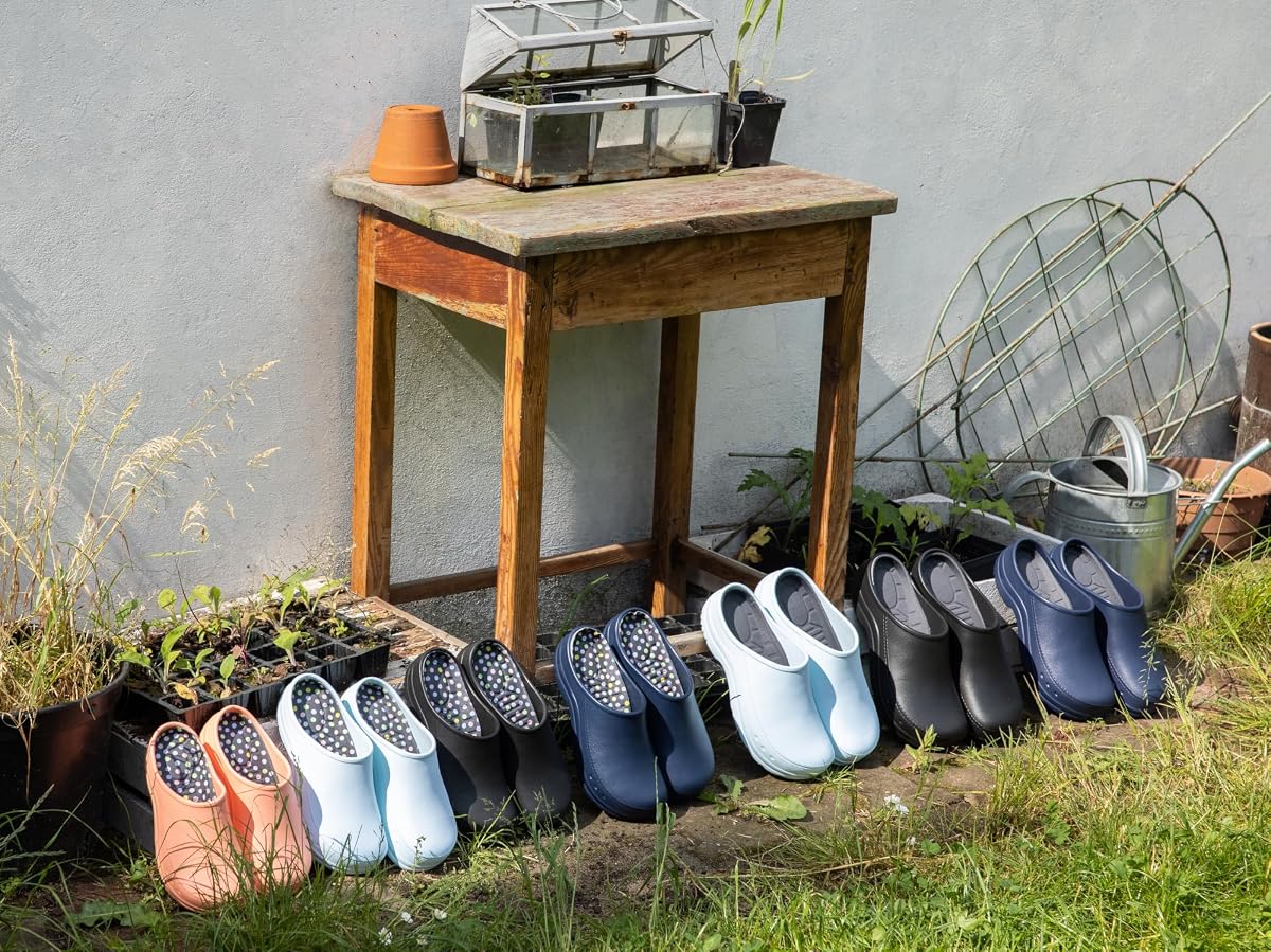 BeComfy Chodaki z Pianki EVA Damskie Męskie Unisex Wygodne Lekkie Buty Ogrodowe 35-46 EU