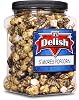 Chocolate Smores Popcorn by Its Delish, 16 Oz 1 Lb Jumbo Container Bulk Popcorn, Caramelized with Chocolate and Marshmallows Corn Snack, Parties – Non-Dairy, Kosher