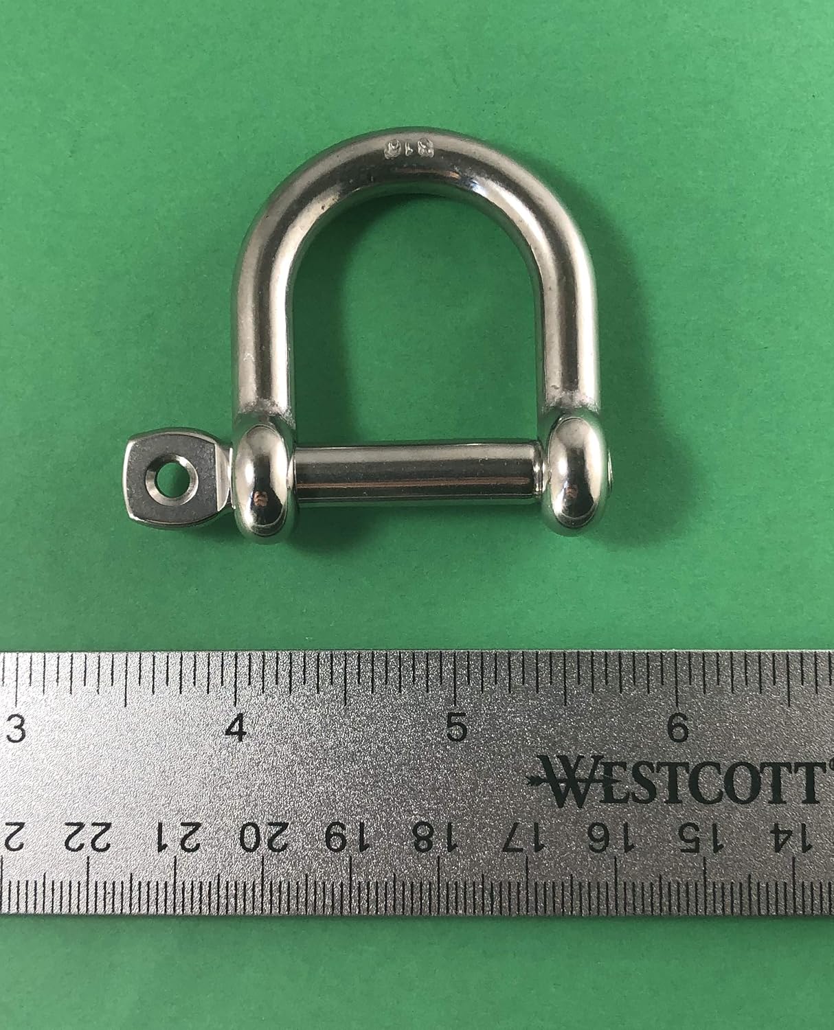 Stainless Steel 316 Wide D Shackle - Image 5