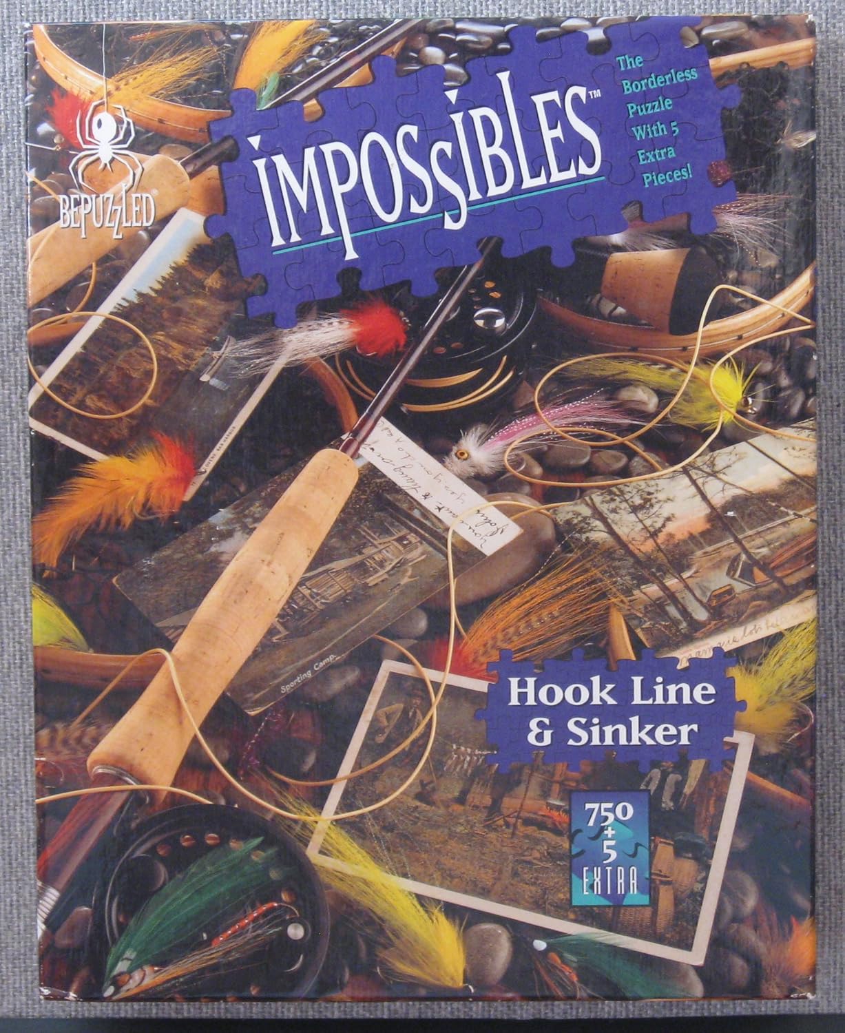 Bepuzzled Impossibles Borderless Puzzle With 5 Extra Pieces