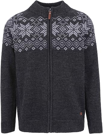 ICEWEAR Dagur 100% Wool Light and Comfortable Zip-Through Sweater