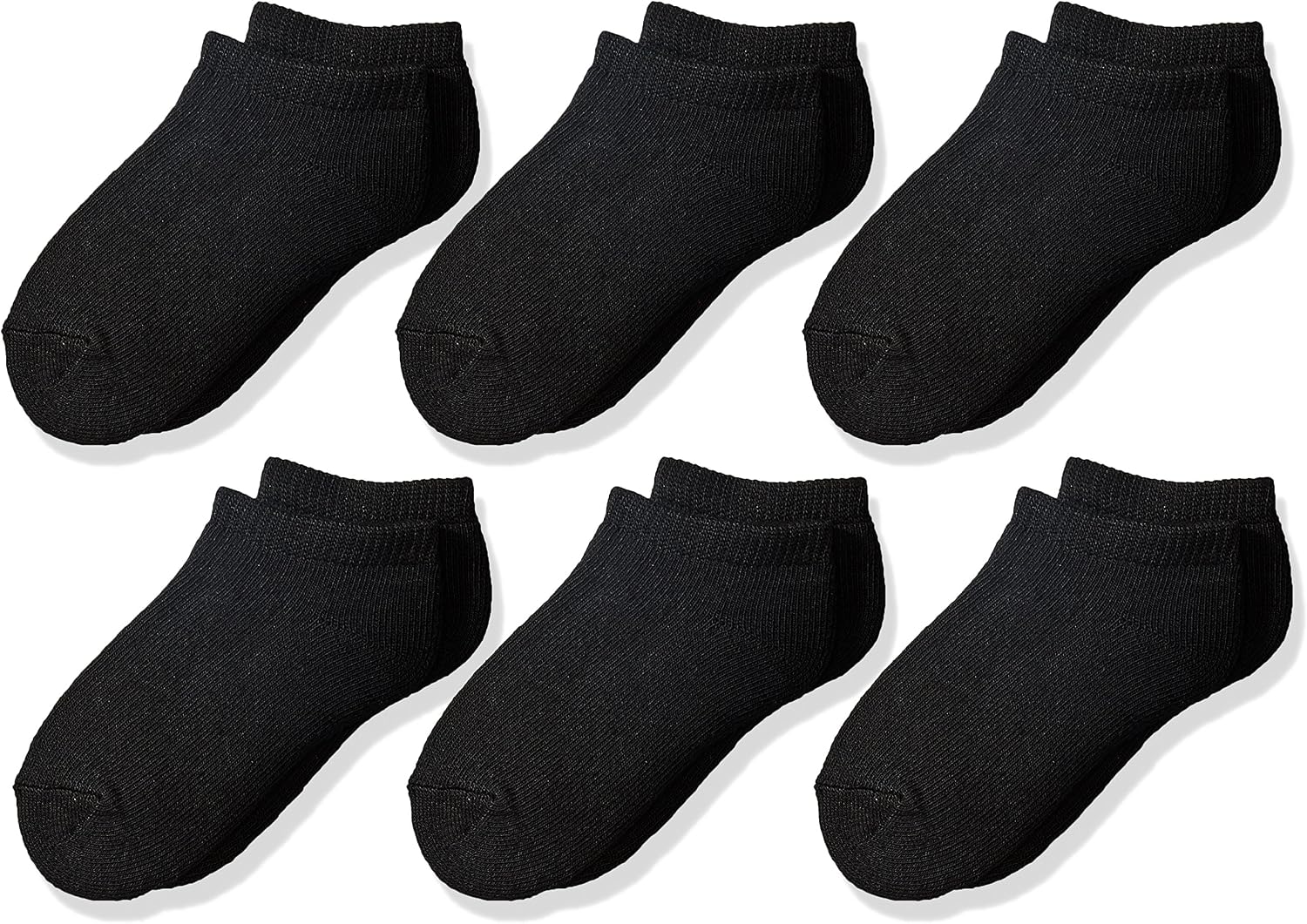 Fruit of the Loom 6 Pack No Show Socks Sockshosiery