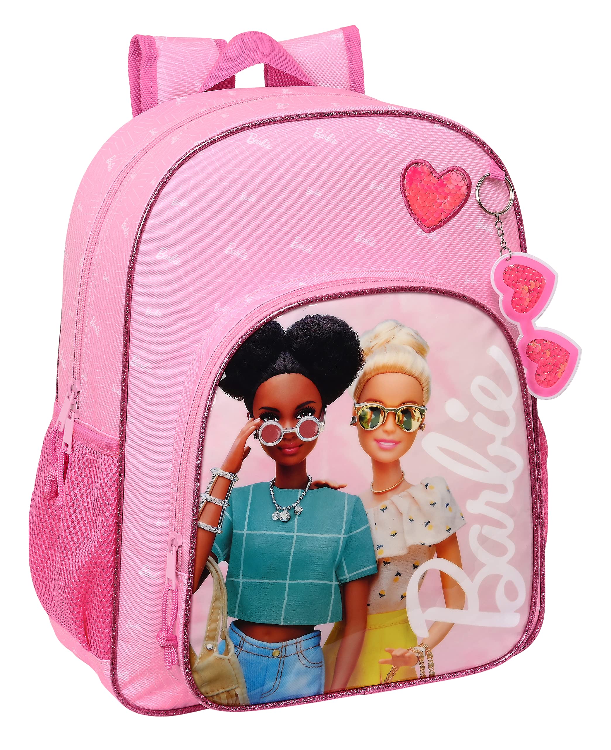 MOCHILA JUNIOR ADAPT.CARRO BARBIE "GIRL"