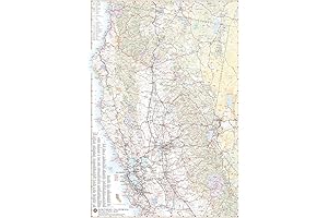 Benchmark Maps: Northern California Recreation Map - Witness California's Natural Beauty