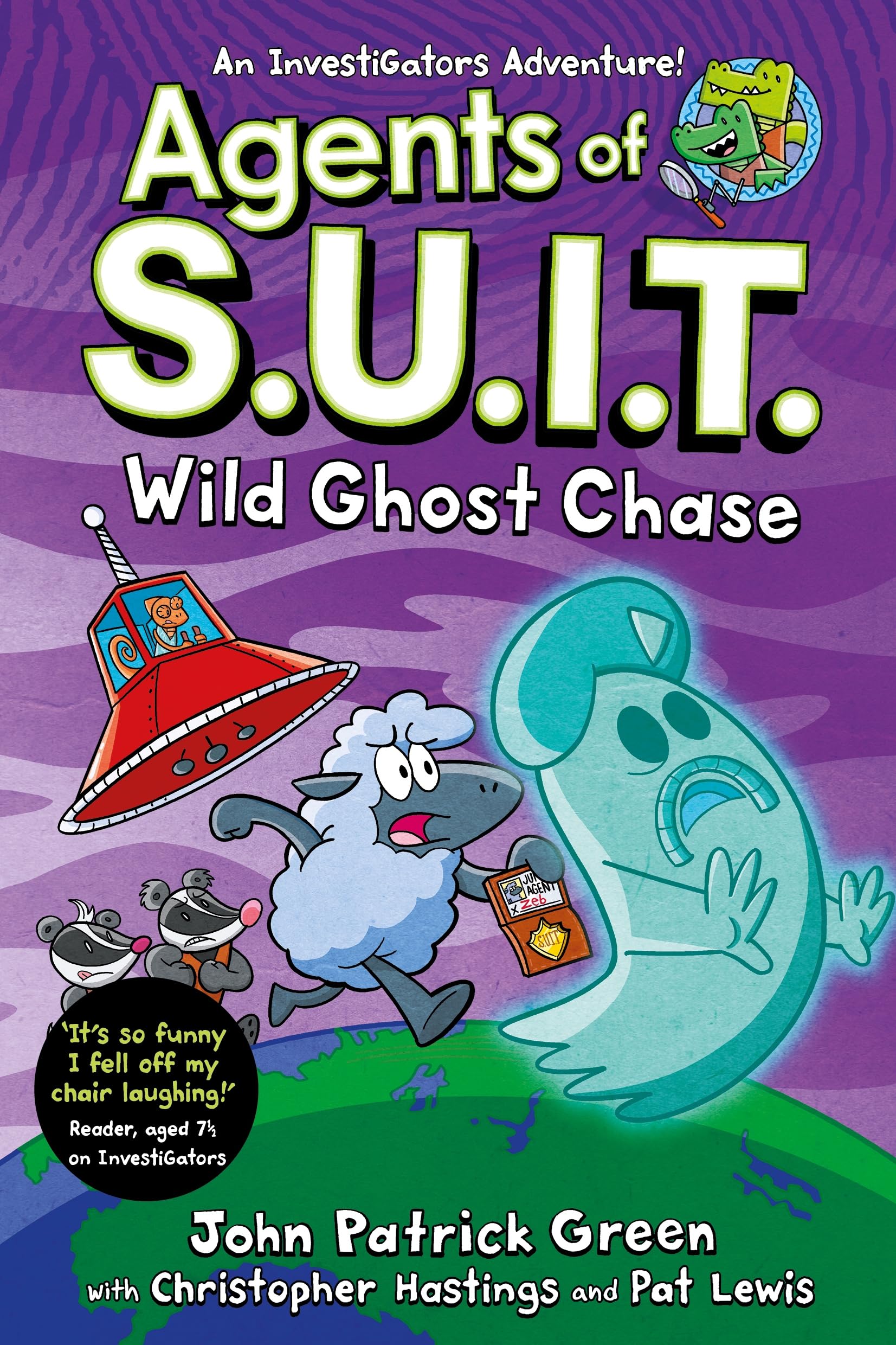 Agents of S.U.I.T.: Wild Ghost Chase: A Laugh-Out-Loud InvestiGators Comic Book Adventure!: 3