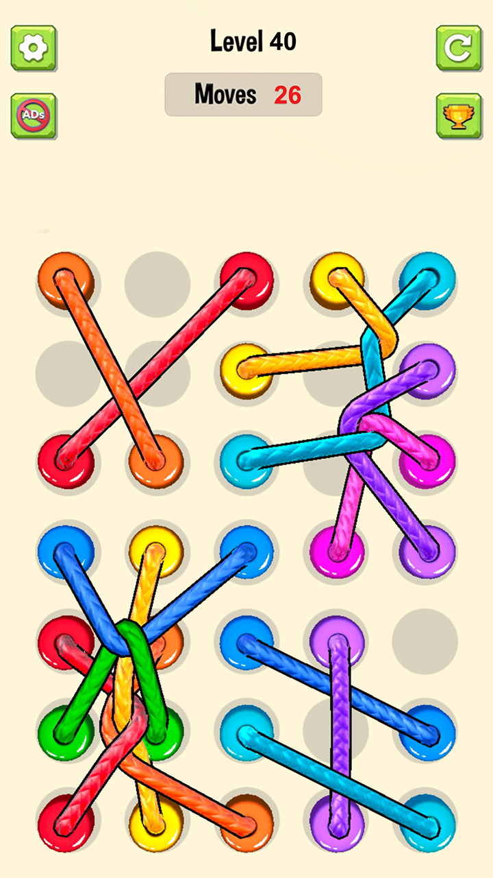 Visual Rope Puzzles Twisted Rope 3D Games - Twisted Tangle Rope Puzzle Untie Master 2026 ...