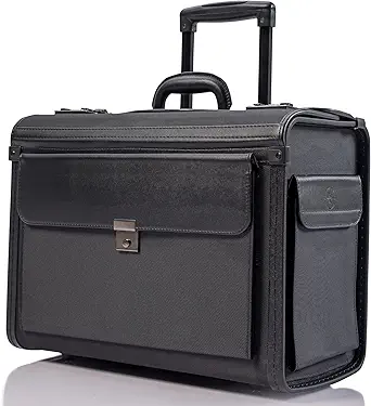 Hammer Anvil 19-Inch Wheeled Briefcase Rolling Case for Professionals