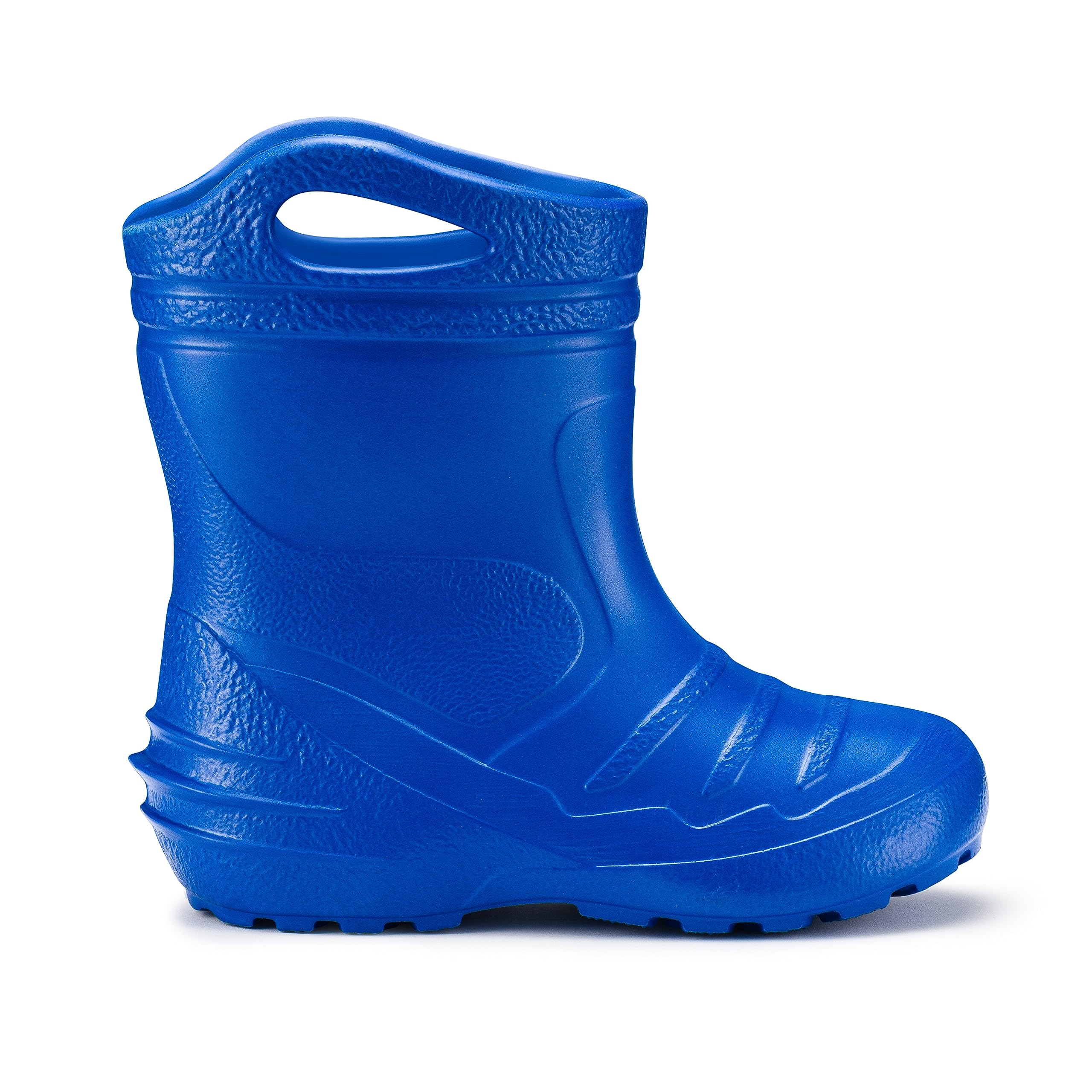 ESTRO Bottes de Pluie Fourrées pour Enfants - Chaussures Imperméables pour Fille et Garçon - Bottes en Caoutchouc K050