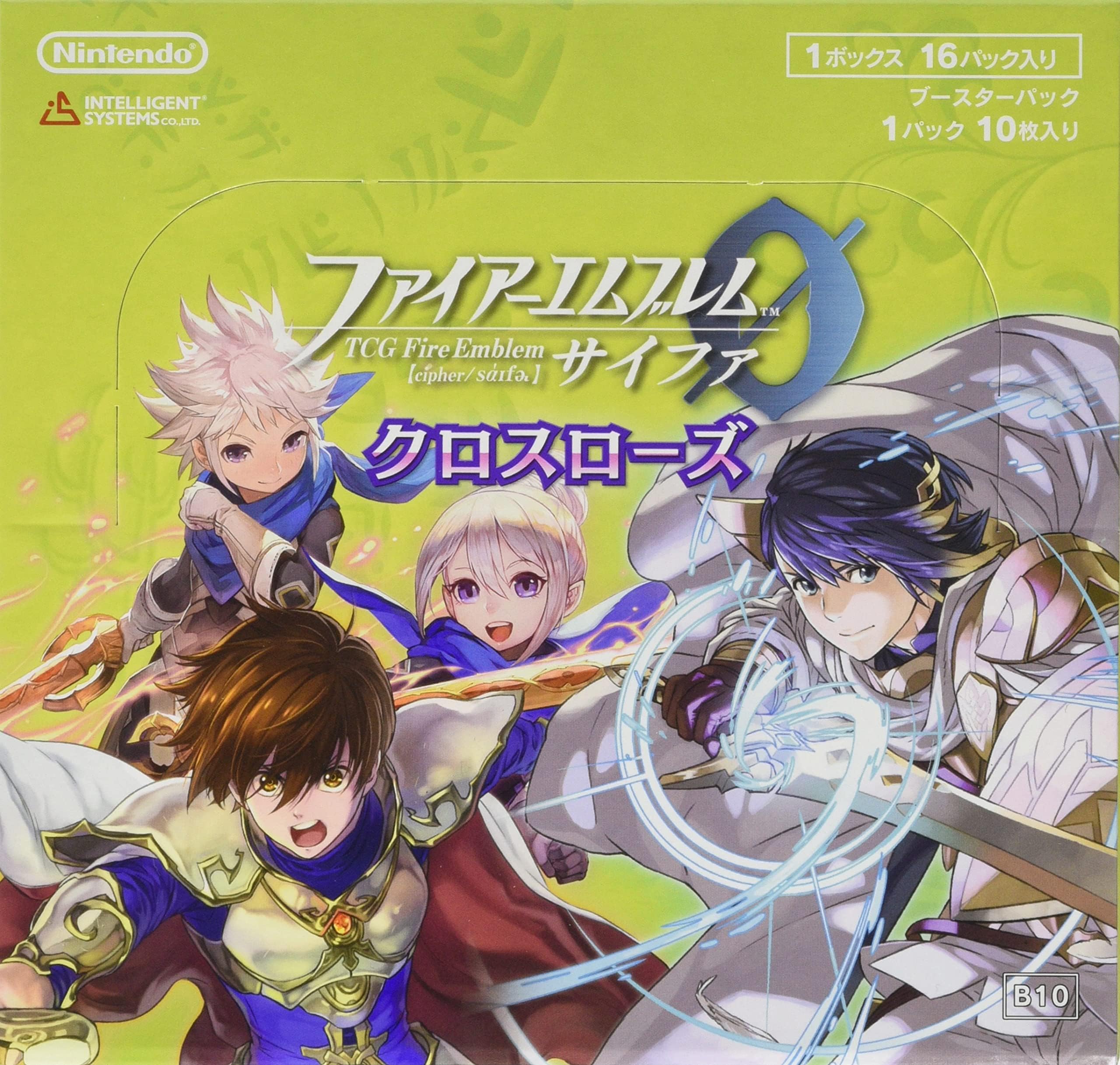 TCG Fire Emblem 0 (CYPHA) Booster Pack "Cross Rose" Box (1 Box 16 Packs Included)