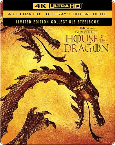 House of the Dragon The Complete First Season Steelbook4K Ultra HDBlu-rayDigital 4K UHD