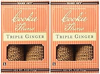Vista 1 de Trader Joe's Cookie Thins Triple Jengibre, (paquete de 2)