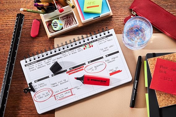 STABILO BOSS ORIGINAL REALRED - Highlighter