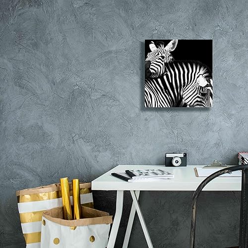Miniatura 7 de Epic Graffiti 'Zebra VI' por Debra Van Swearingen, arte de pared en lienzo, 12 x 12 pulgadas