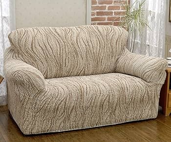 イタリア製 マイクロファイバー シャーリングソファカバー 肘付き＜3人掛け＞ ガイコ社 インテリア イタリア製簡単取り付けマイクロファイバー