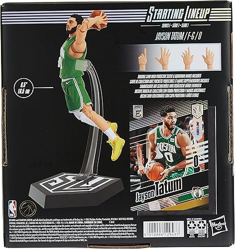 Miniatura 6 de Figura de acción de Jayson Tatum (Boston Celtics) Hasbro NBA Series 1