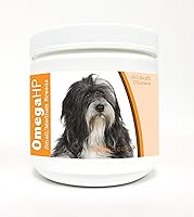 Vista 260 de Healthy Breeds Schnauzer en miniatura Omega HP Ácido graso para piel y pelaje Masticables suaves 60