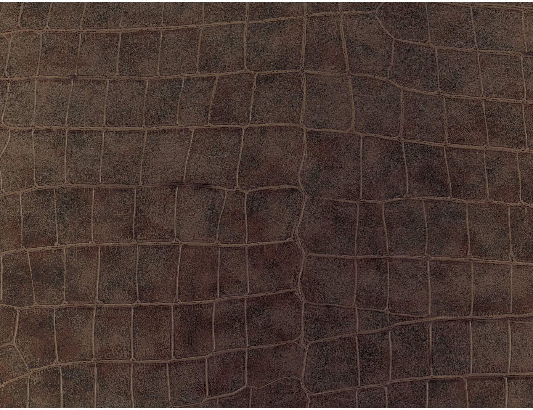 Brewster Home Fashions Crocodile Brown Adhesive Film