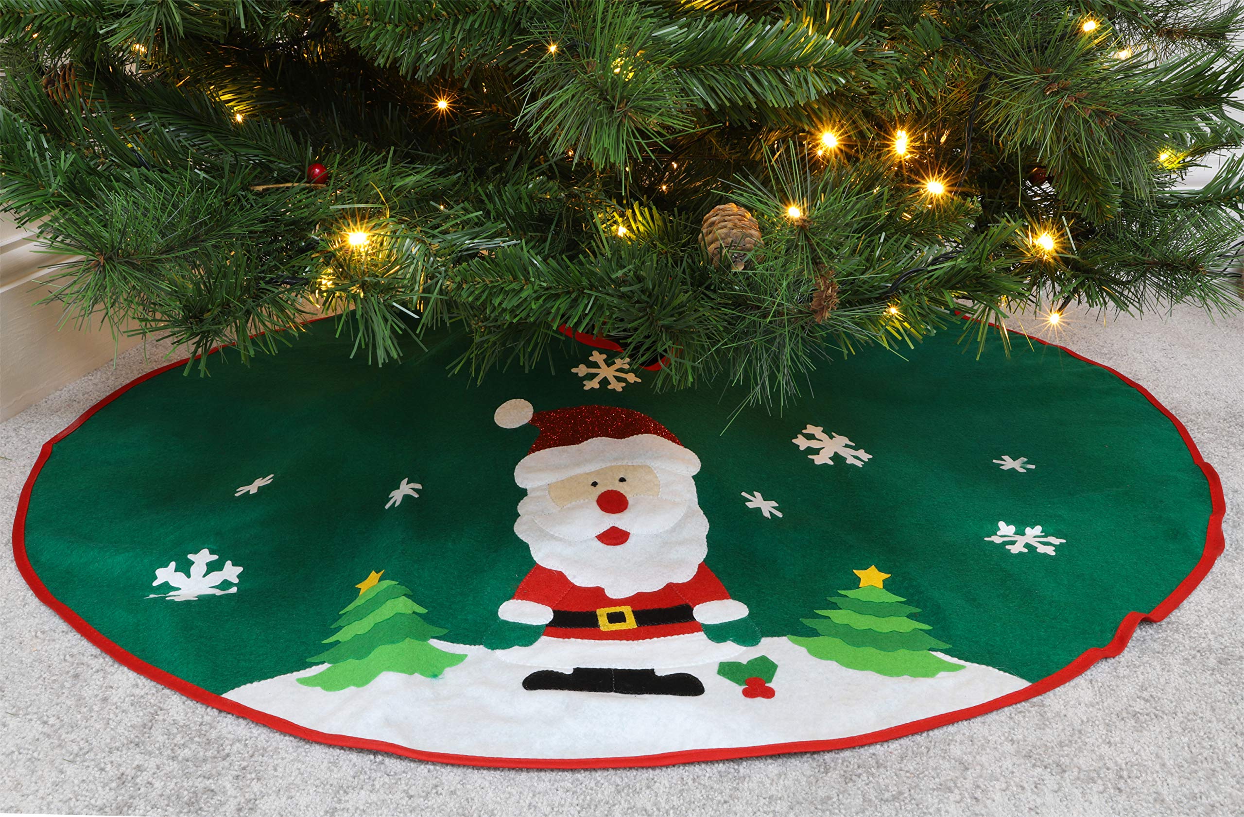 Gonna per albero di Natale in tartan a scelta