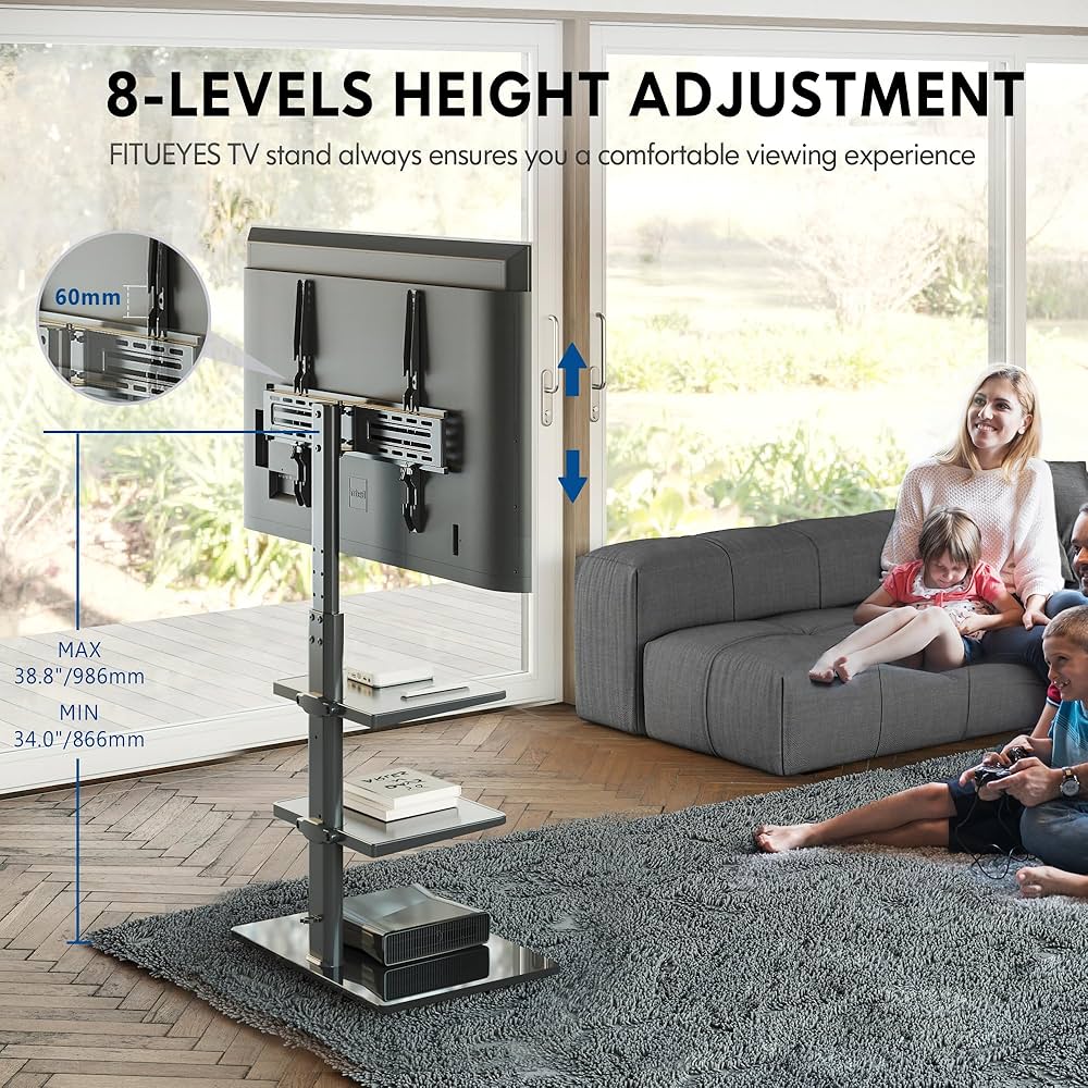 Amazon.com: FITUEYES Floor TV Stand for 32 39 40 43 49 50 55