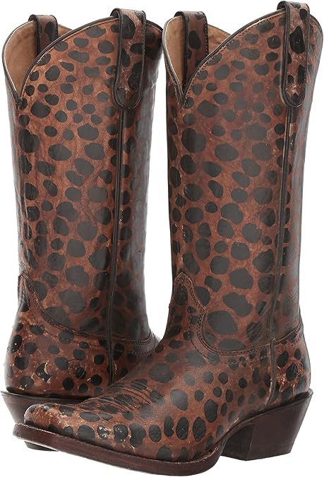 leopard print ariat boots