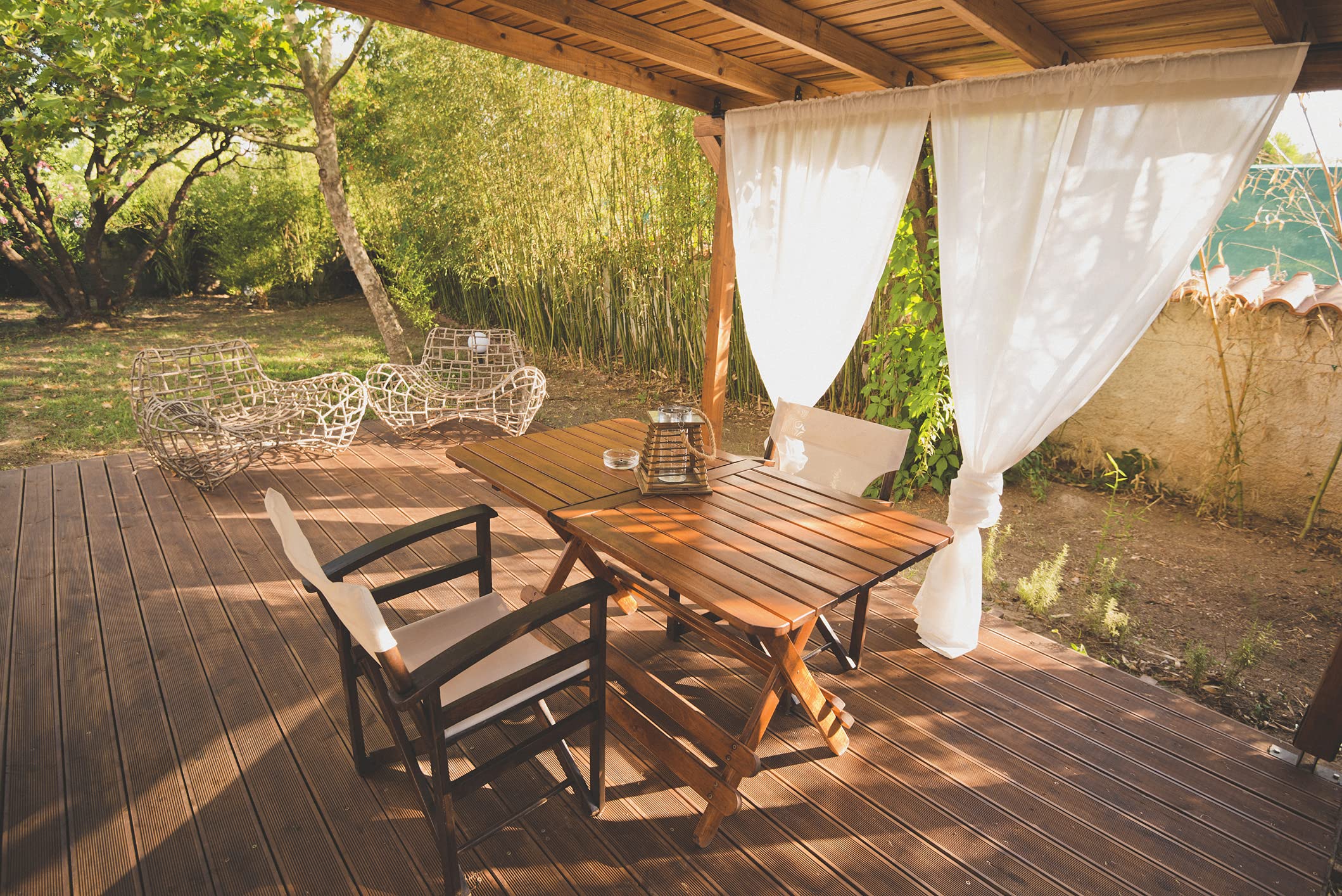 Gartenmöbelöl Möbelöl Terrassenöl Natur Leinöl Holzöl Holzpflege Holzschutz - 10L