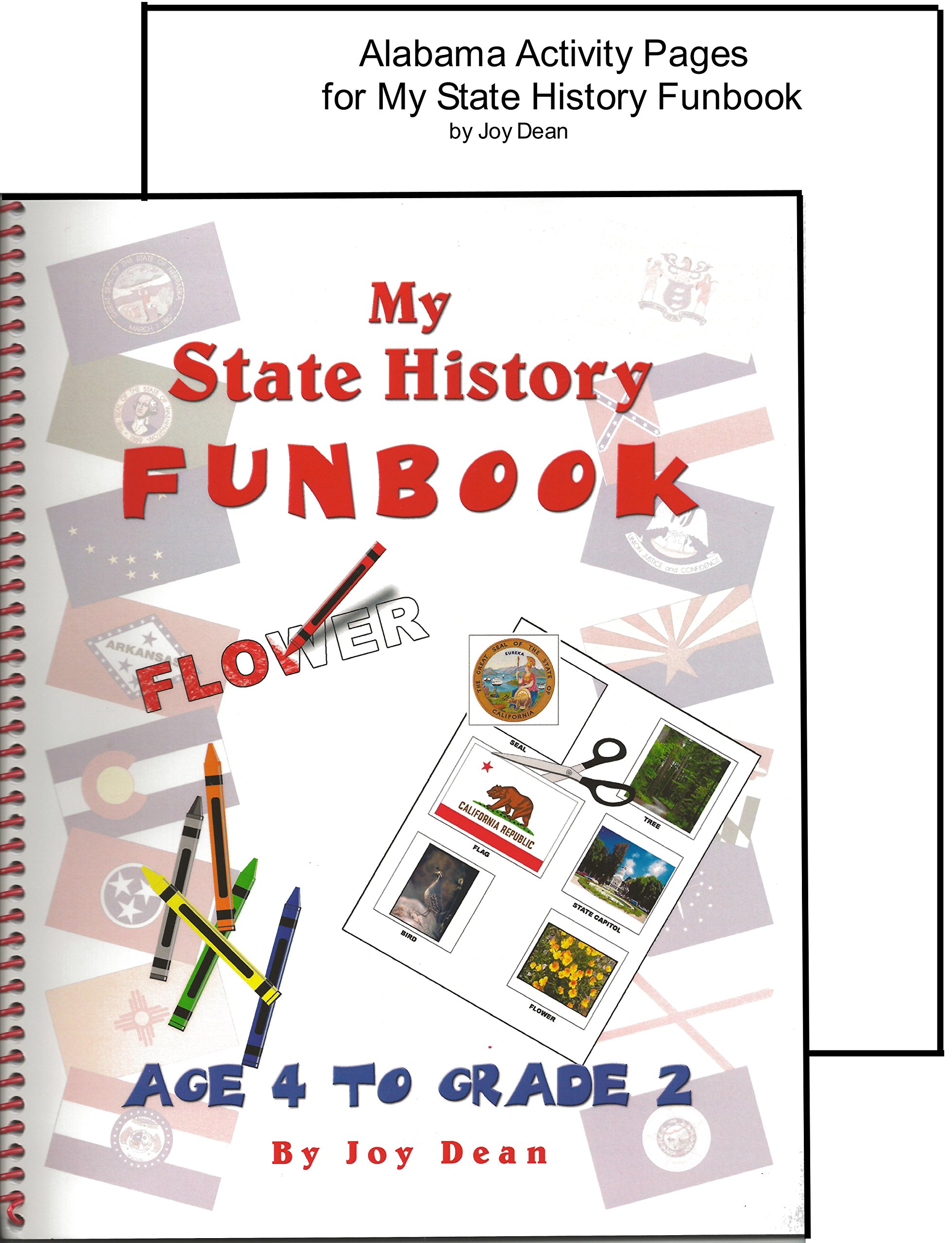 Alabama: My State History Funbook with Alabama Activity Pages (State History from a Christian Perspective, Funbook, Alabama)
