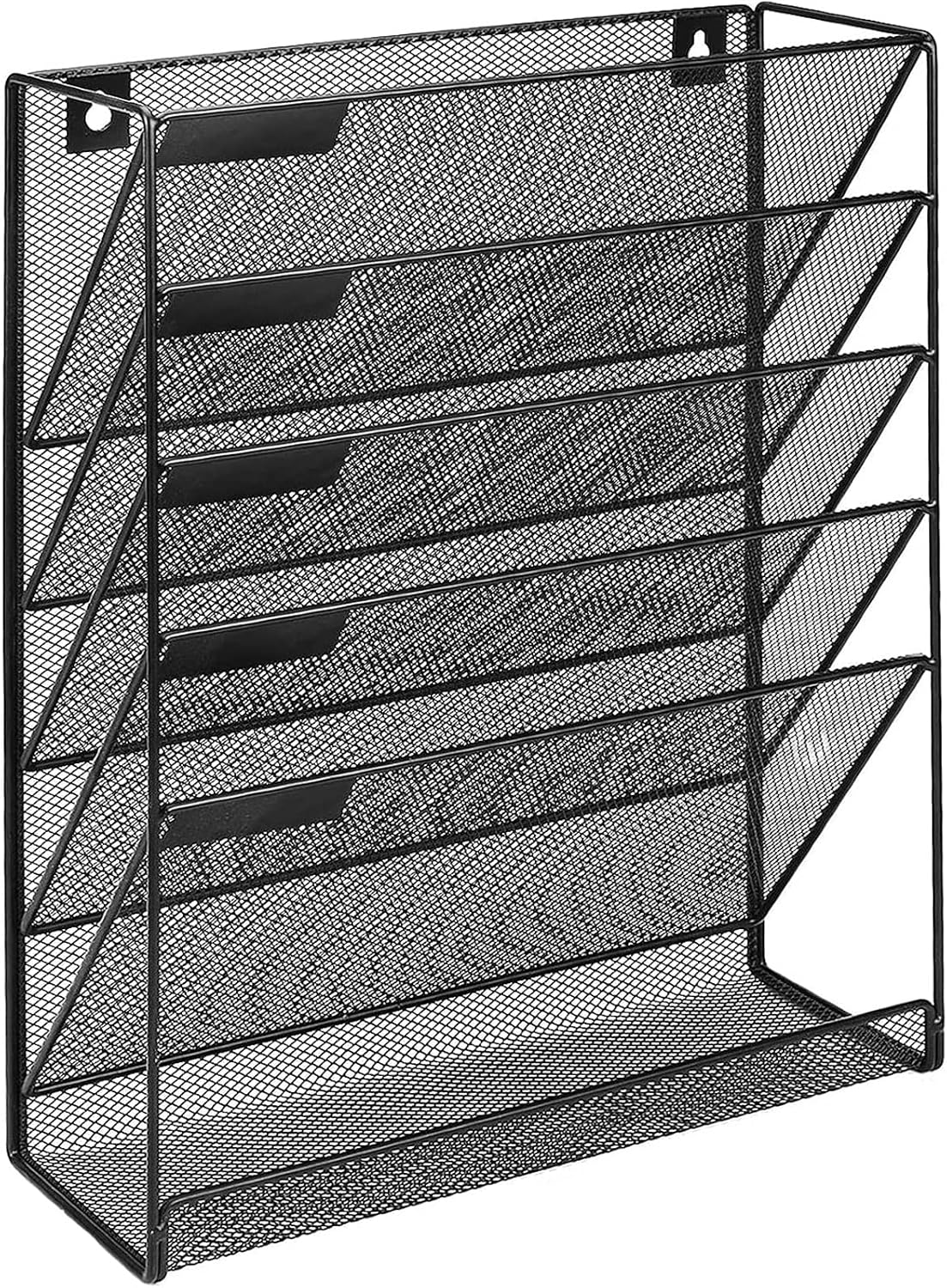 Amazon.com: Magazine Rack Magazine Holder Wall Mount File Holder Metal ...