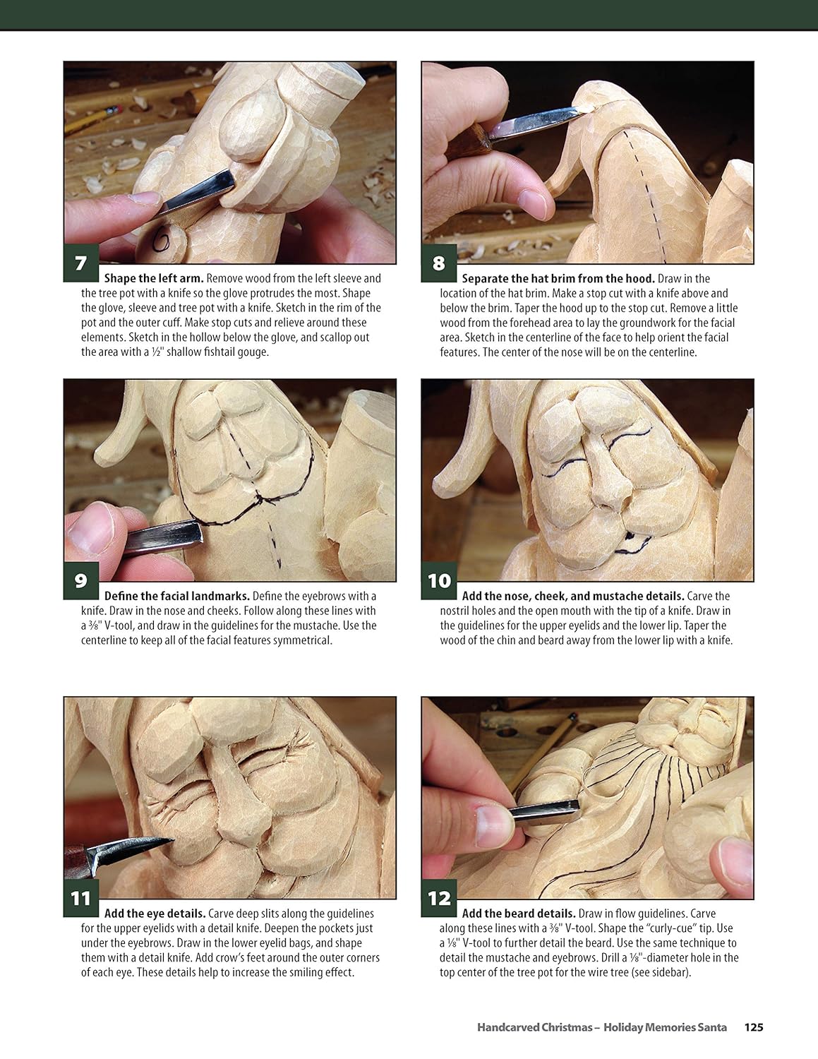 Handcarved Christmas (Best of WCI): 36 Beloved Ornaments, Decorations, and Gifts (Best of Woodcarving)      Paperback – November 1, 2011