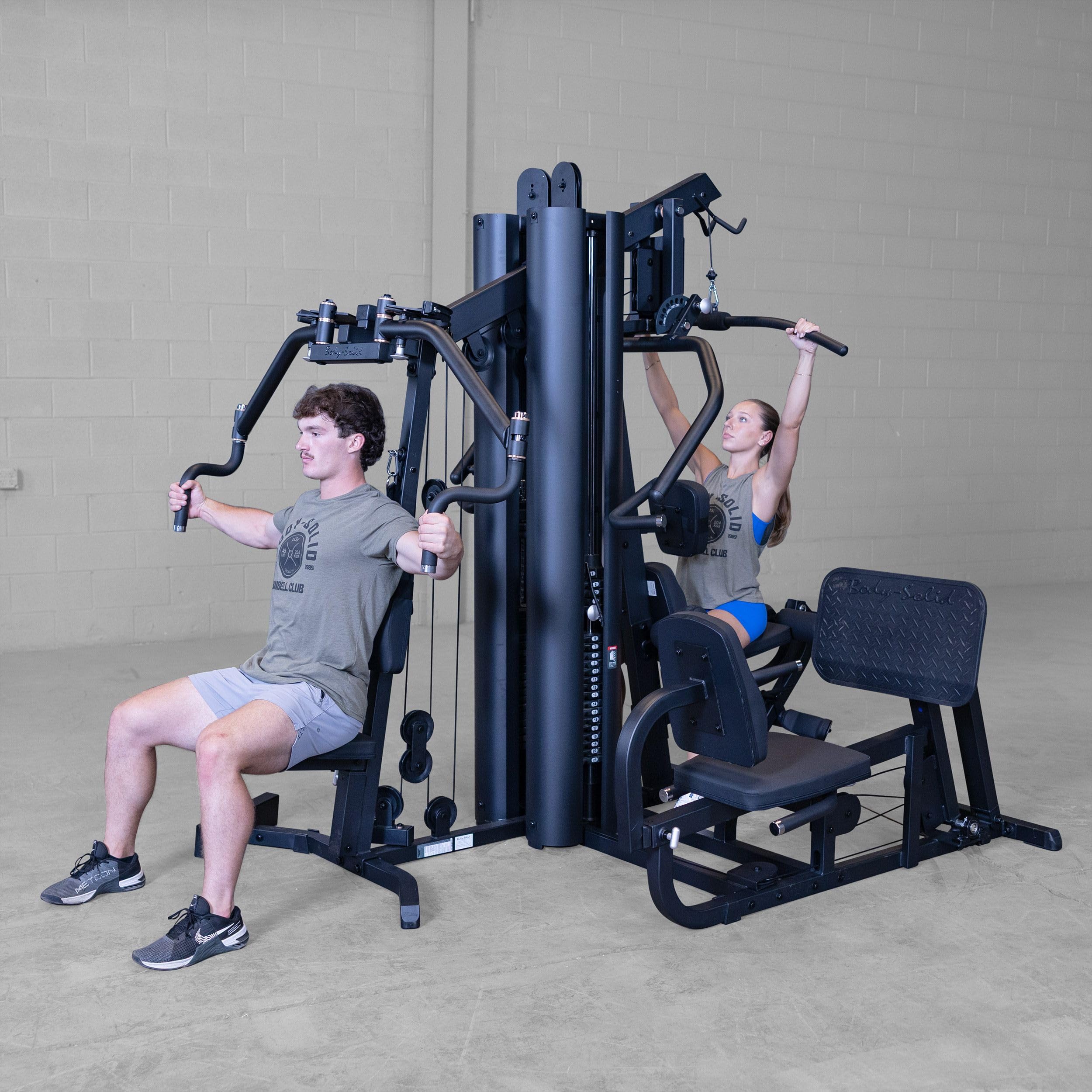 Body-Solid G-9U Kraftstation | Ganzkörpertrainer | inklusive 2X 95kg-Steckgewichtsblock | Home-Gym | Fitnessstation | Multi-Gym | Power-Tower für zuhause