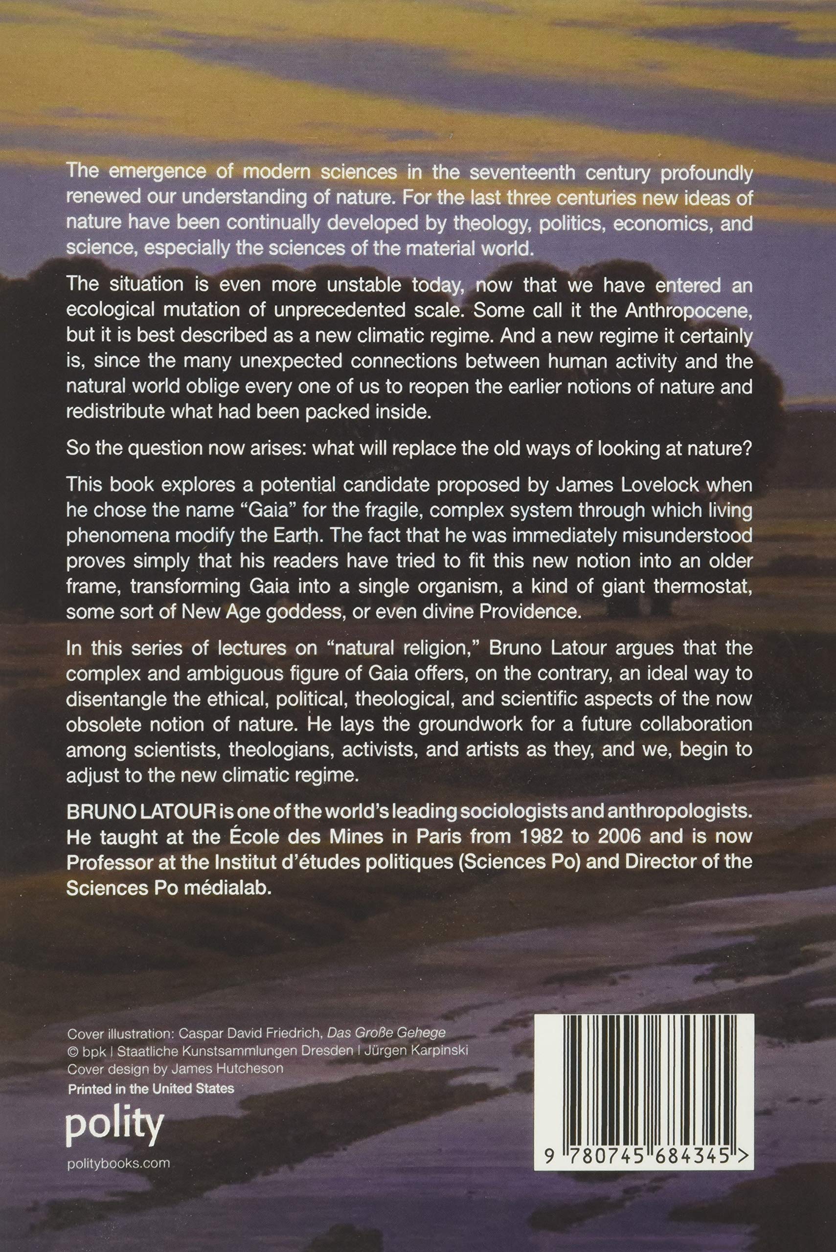 Facing Gaia: Eight Lectures on the New Climatic Regime