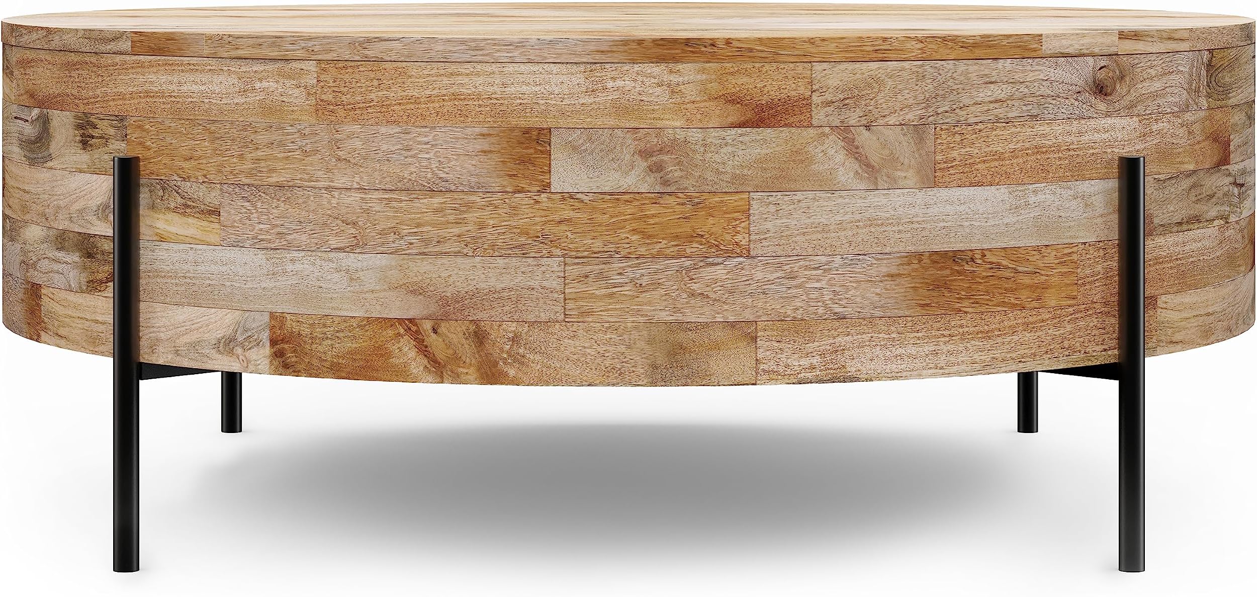 Amazon.com: Poly and Bark Gamla Coffee Table in Natural/Acacia : Home ...