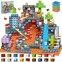 iKidiki 200 Pezzi Costruzioni Magnetiche per Bambini, Giochi Bambini 2 3 4 5 6 Anni
