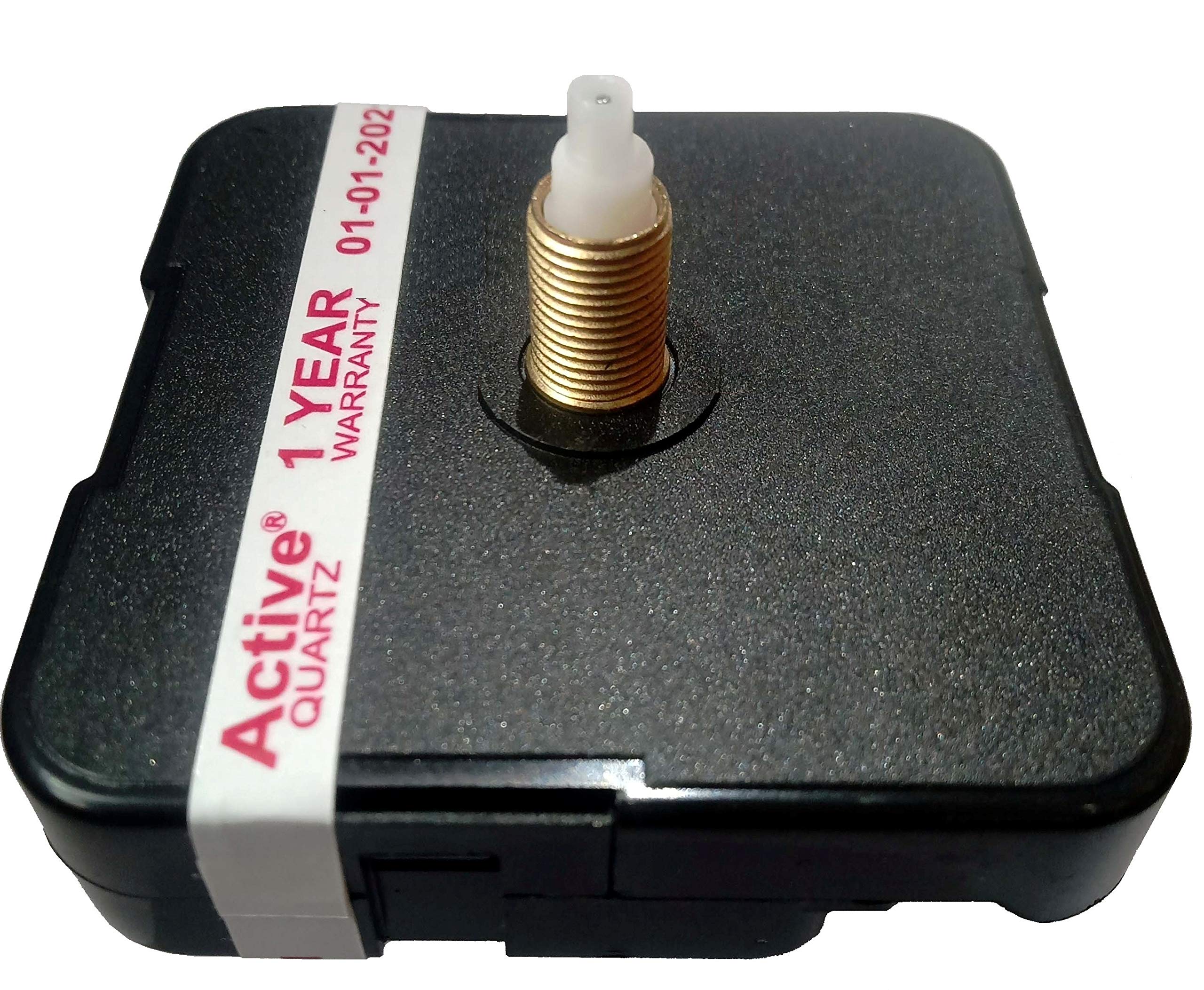 LYONIC Active Quartz Big Size Shaft (18MM) Wall Clock Machine for Handicraft, Marble, Wooden Clock(Needle Color-White) Made in India