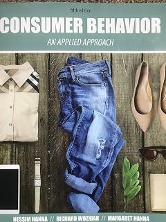 Consumer Behavior: An Applied Approach