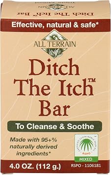 All Terrain Natural Ditch The Itch Outdoor Itch Relief Cleanse, Soothe and Nourish Itchy, Irritated Skin