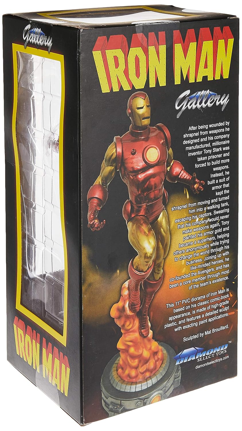 iron man diamond select toys