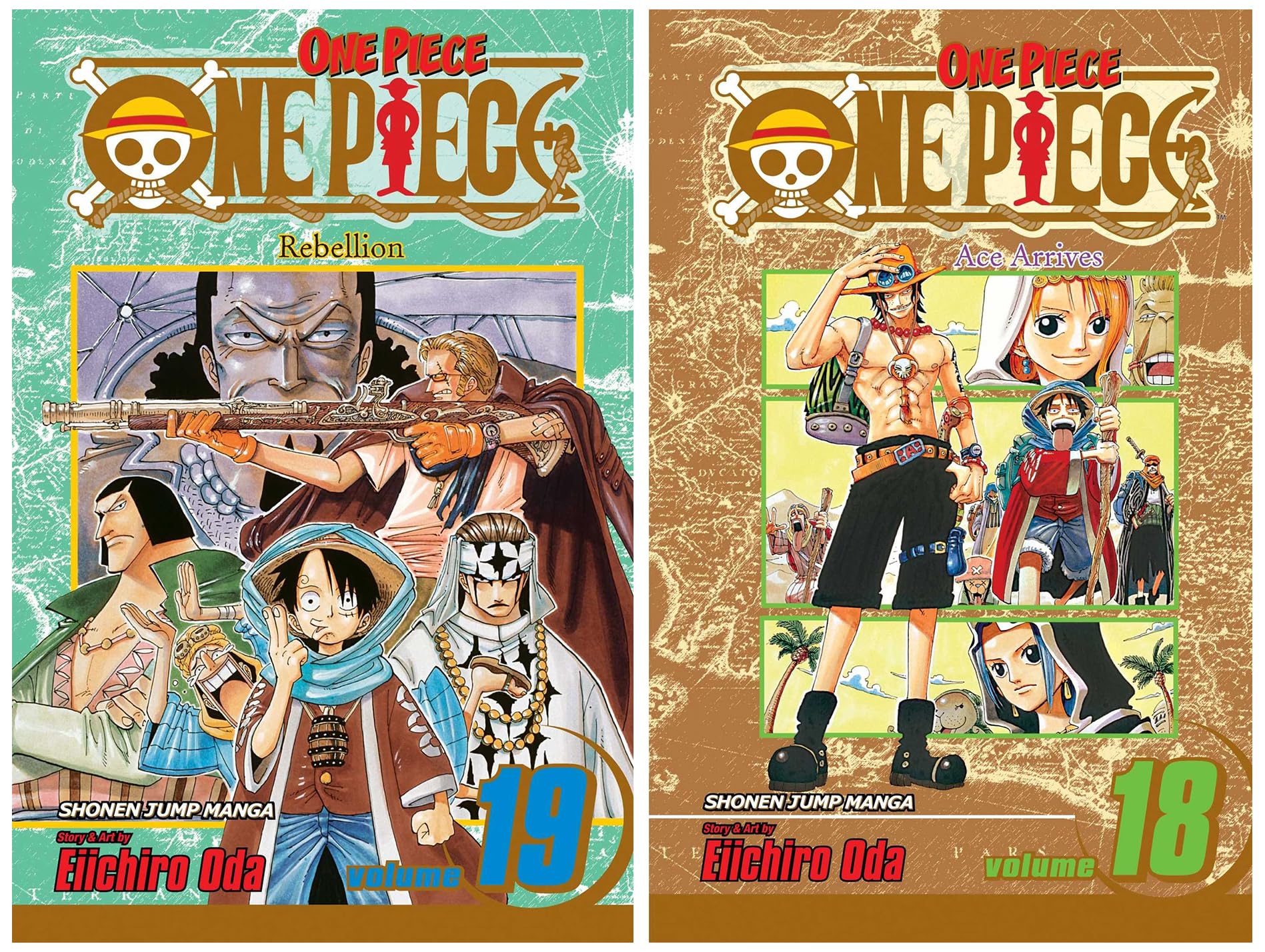 L a l a　18番ワンピース Buy One Piece 18: Ace Arrives: Volume 18 & ONE PIECE, VOL. 19 Book