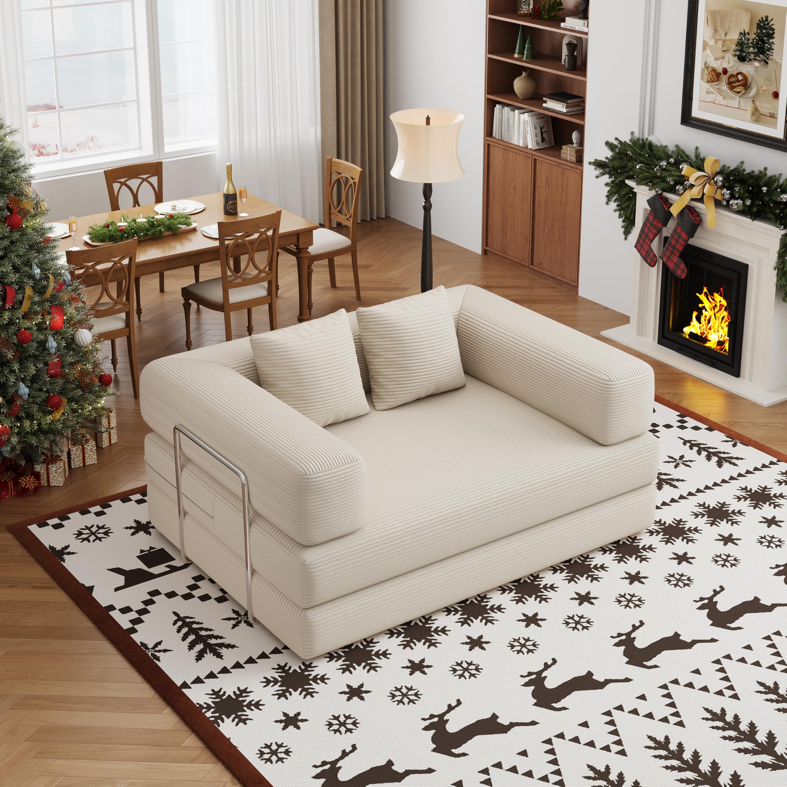 BSHOMGI 4 in 1 Futon Sofa Bed