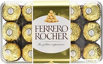 Ferrero Rocher Box, 30 pieces, 375 g (Pack of 3)