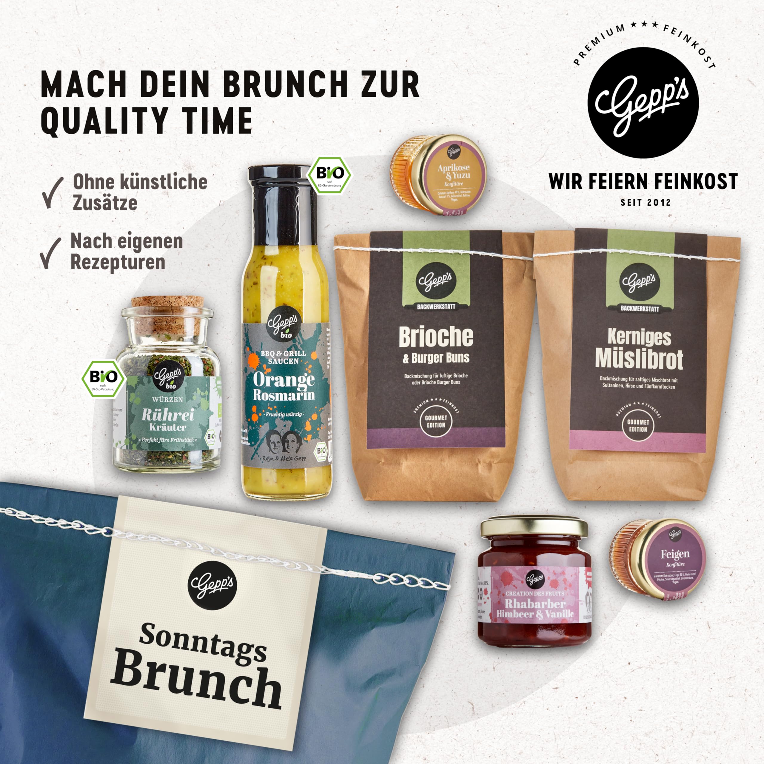 Gepp’s Feinkost Wundertüte I Sonntags-Brunch I Geschenkset