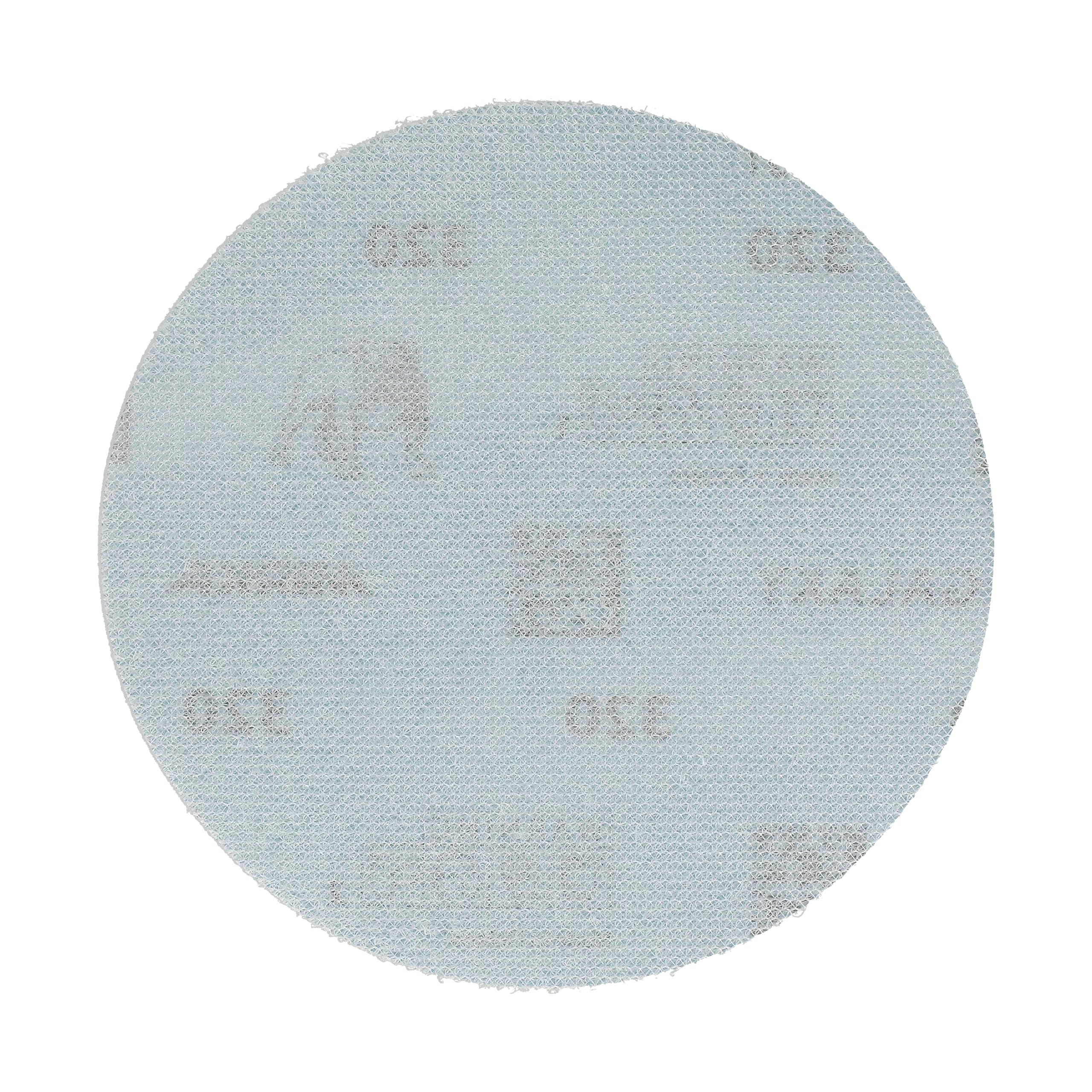 Mirka GalaxySandpaper - Carta abrasiva da 125 mm, grana 320, 50 dischi/confezione, con gancio e anello, abrasiva di alta qualità per resina epossidica, legno, metallo, tecnologia anti-intasamento e