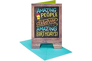 Birthday Card - Amazon Gift Card: Off the Charts