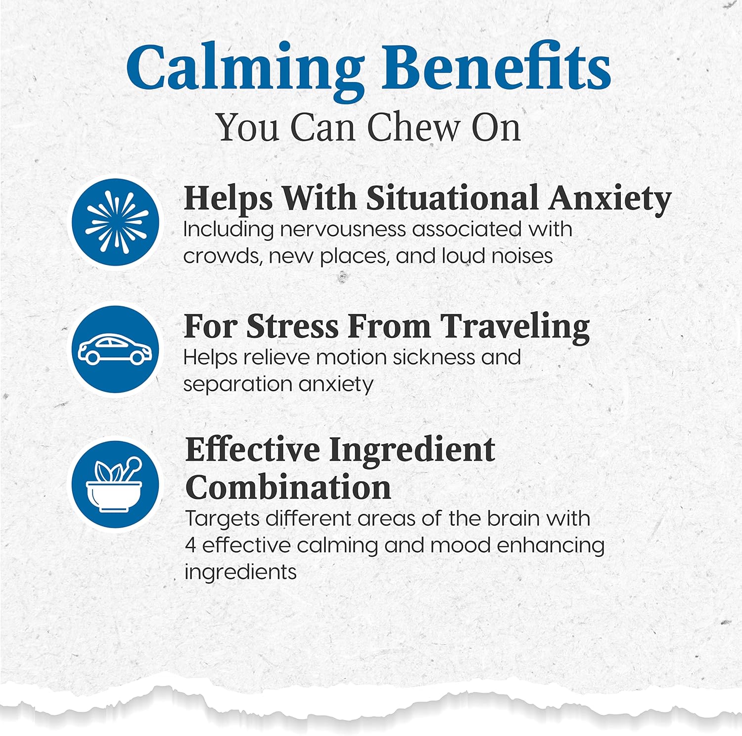 Ark Naturals Happy Traveler Calming Chews for Dogs, Bundle Pack