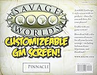 Algopix Similar Product 3 - Savage Worlds Customizable GM Screen